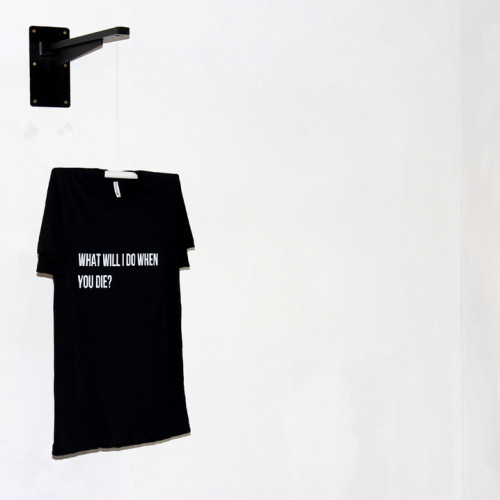 What Will I Do When You Die? (How will I know I’m doing the right thing?), 2015
Sculpture
